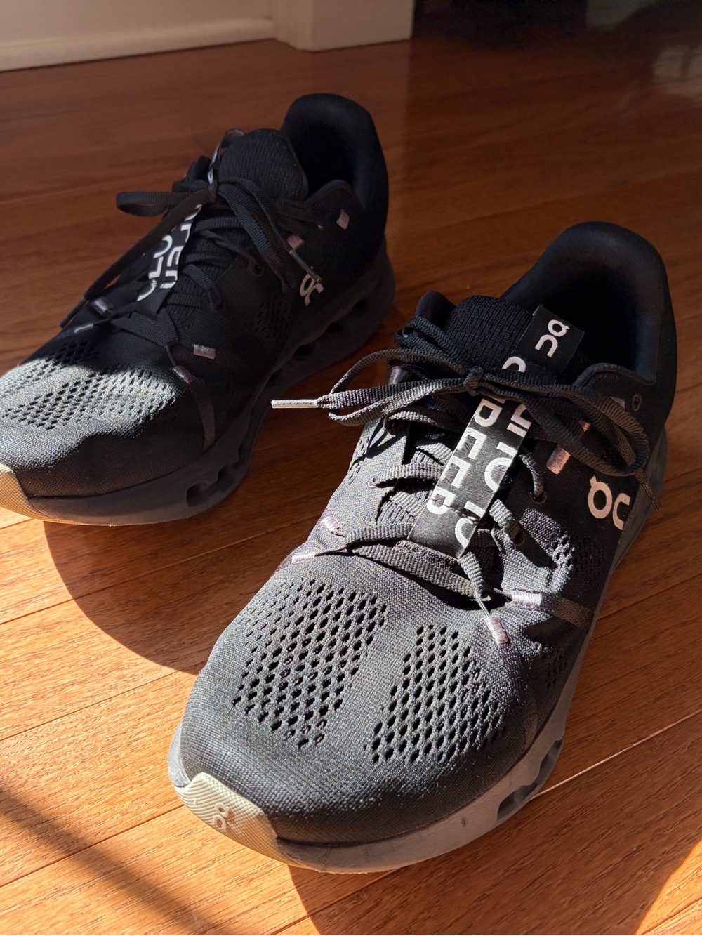 On Running Black Men’s Athletic Running Shoes